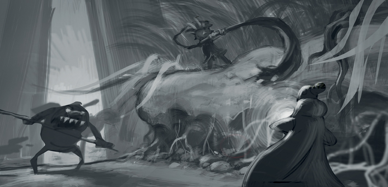 Illustration for article titled Brand New Exclusive Concept Art from the Animated Adventure Epic